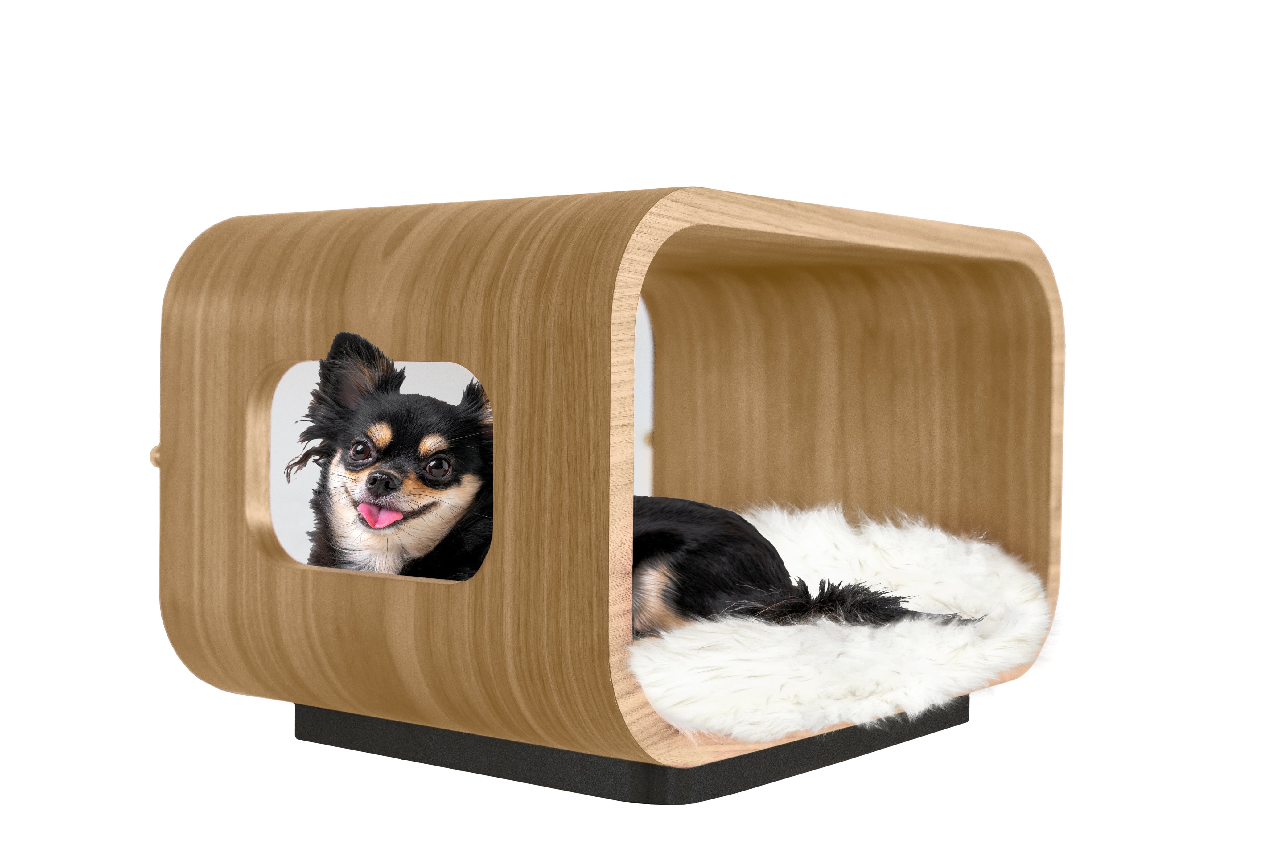 LUNA Bed in White Oak-zoom-8