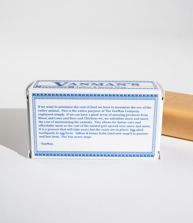 VanMan's Tallow & Honey Soap-zoom-