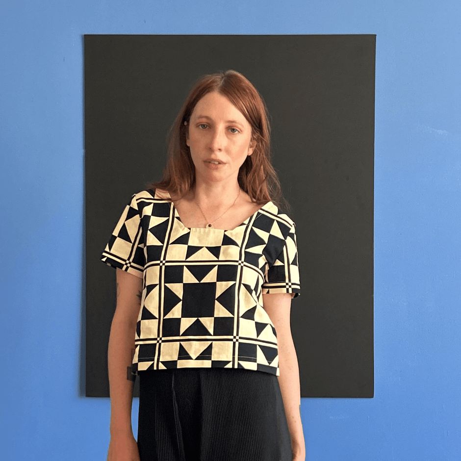 Frankie Top | Quilt Star - Aware House - Ersa Fibers -