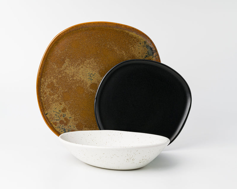 3 Piece Ripple Dinner Setting-zoom-