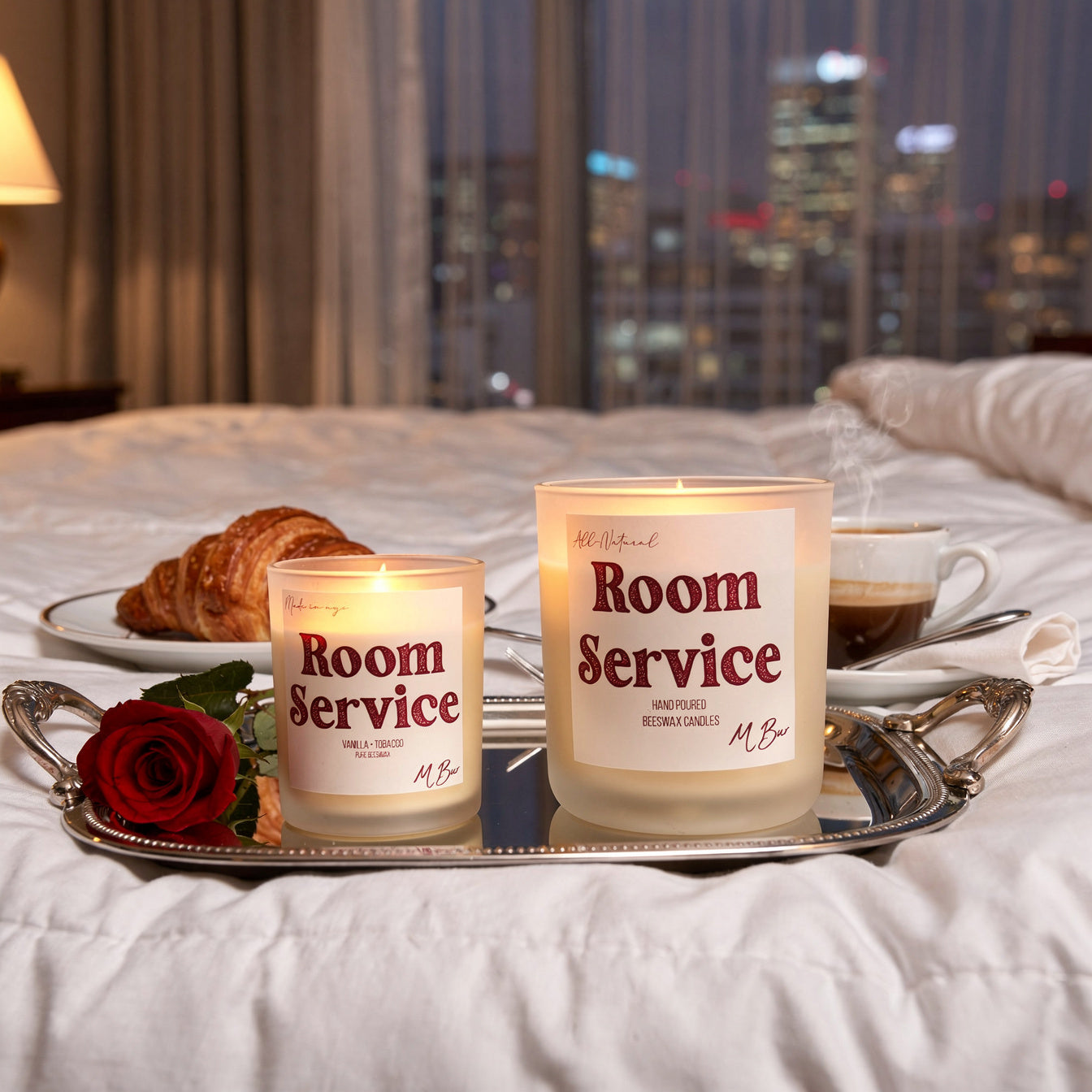 Room Service Beeswax Candle-zoom-2