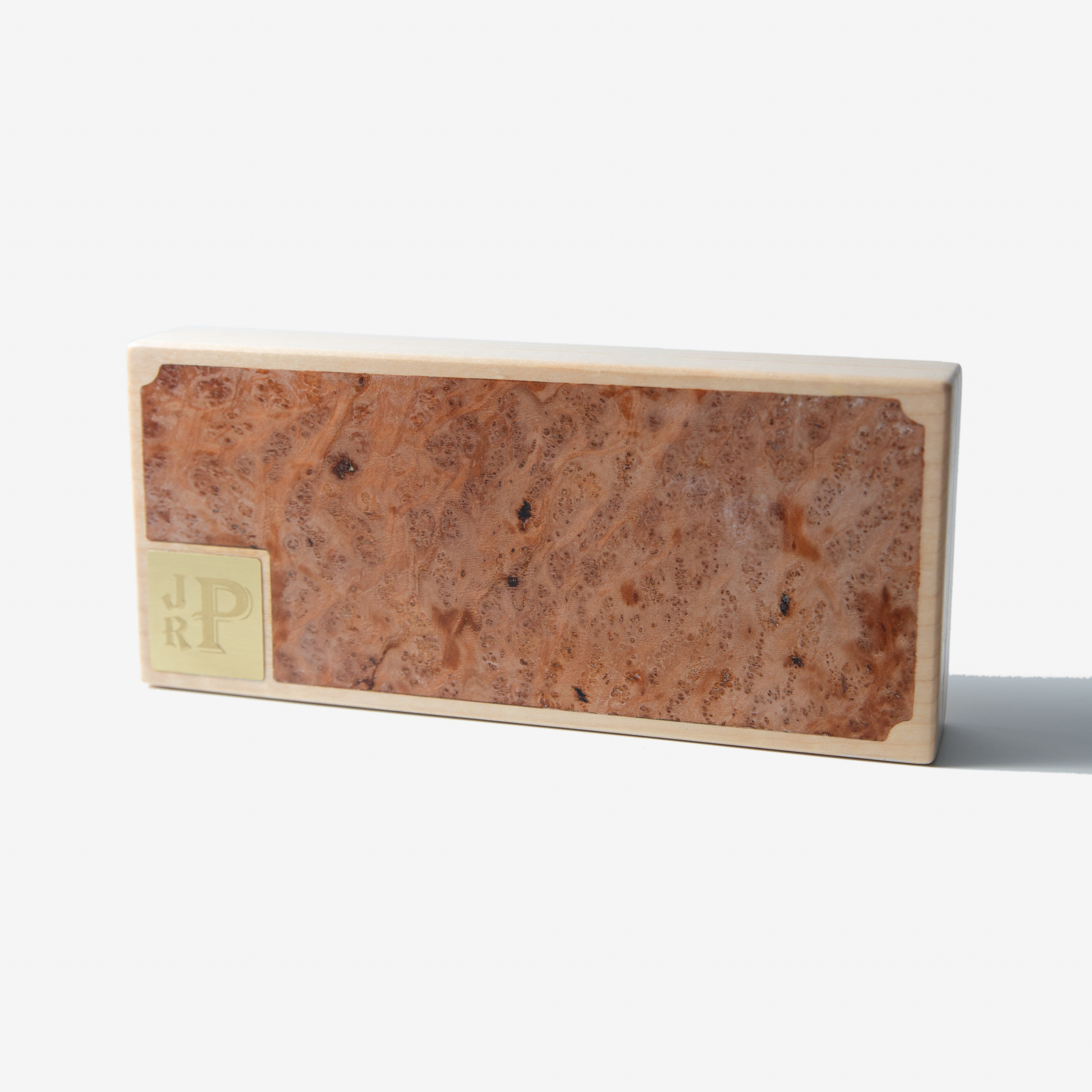 Cigar Travel Case | Redwood Burl Inlay | Spanish Cedar Lining-zoom-14