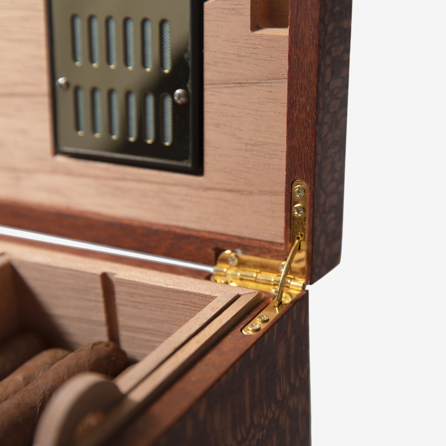 Cigar Humidor | Lacewood with Spanish Cedar Lining | 80 Capacity