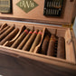 Cigar Humidor |  Black Walnut with Spanish Cedar Lining - 80 Capacity