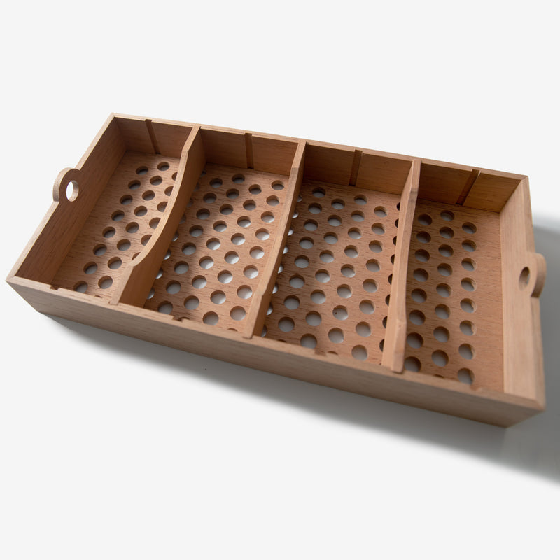 Cigar Humidor |  Black Walnut with Spanish Cedar Lining - 80 Capacity-zoom-