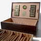 Cigar Humidor | Wenge with Spanish Cedar Lining - 80 Capacity