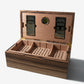Cigar Humidor | Zebrawood with Spanish Cedar Lining | 80 Capacity