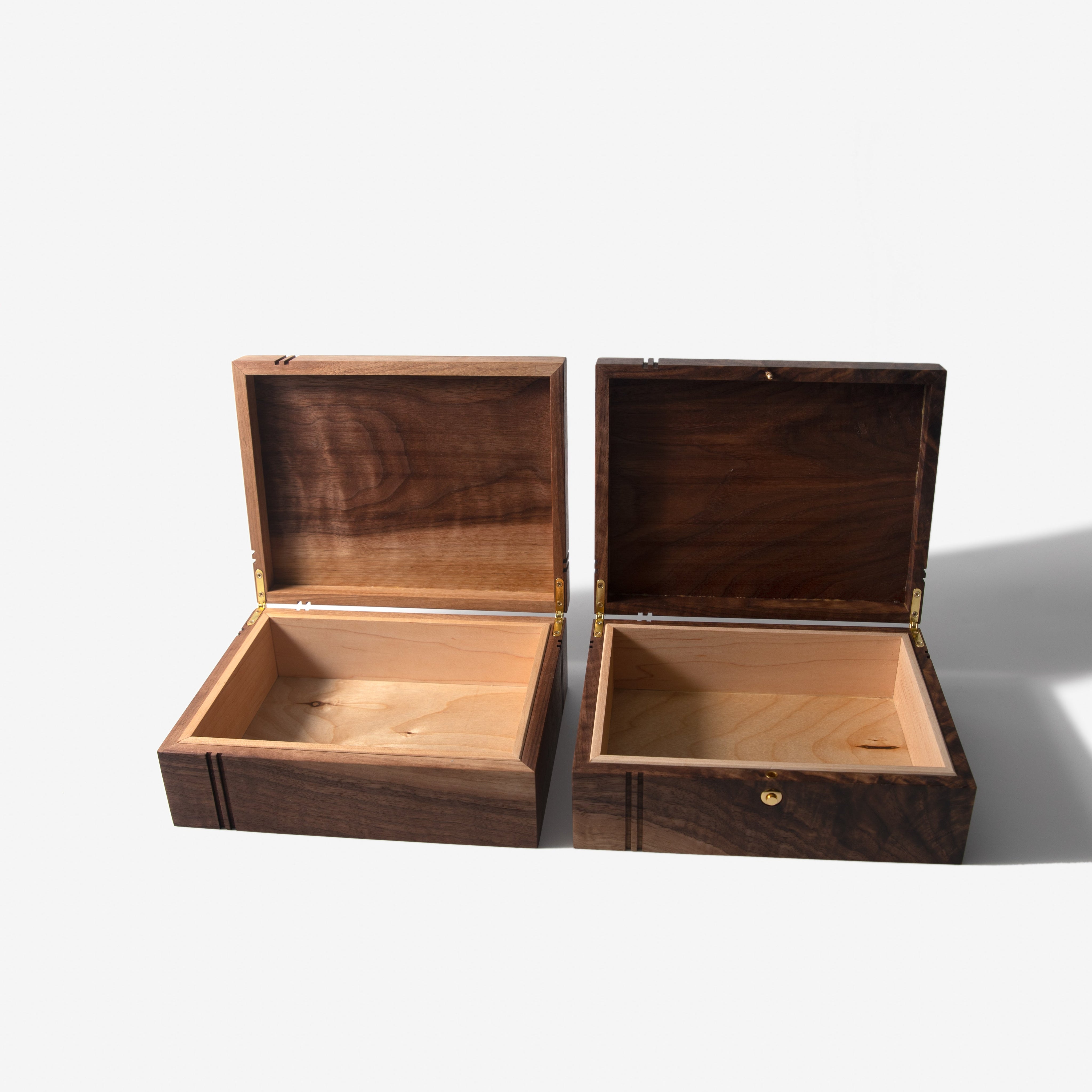 Keepsake Box | Black Walnut & Maple-zoom-2