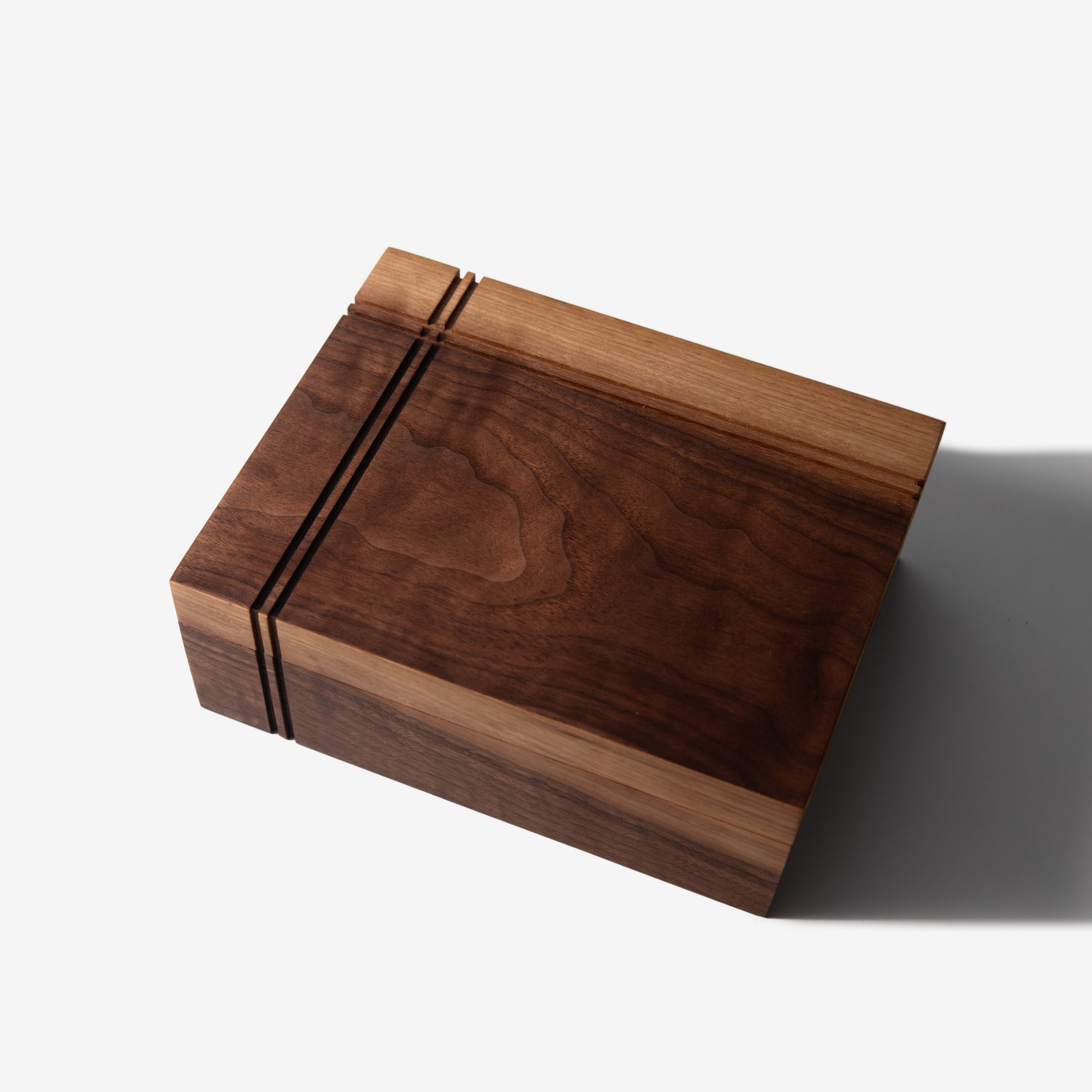 Keepsake Box | Black Walnut & Maple-5