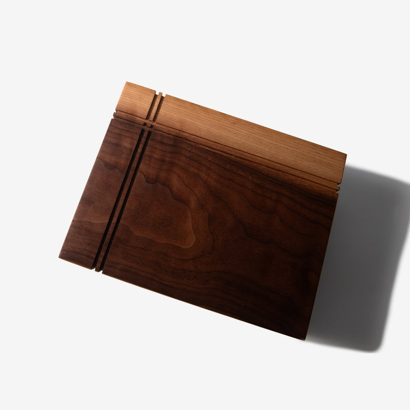 Keepsake Box | Black Walnut & Maple-zoom-