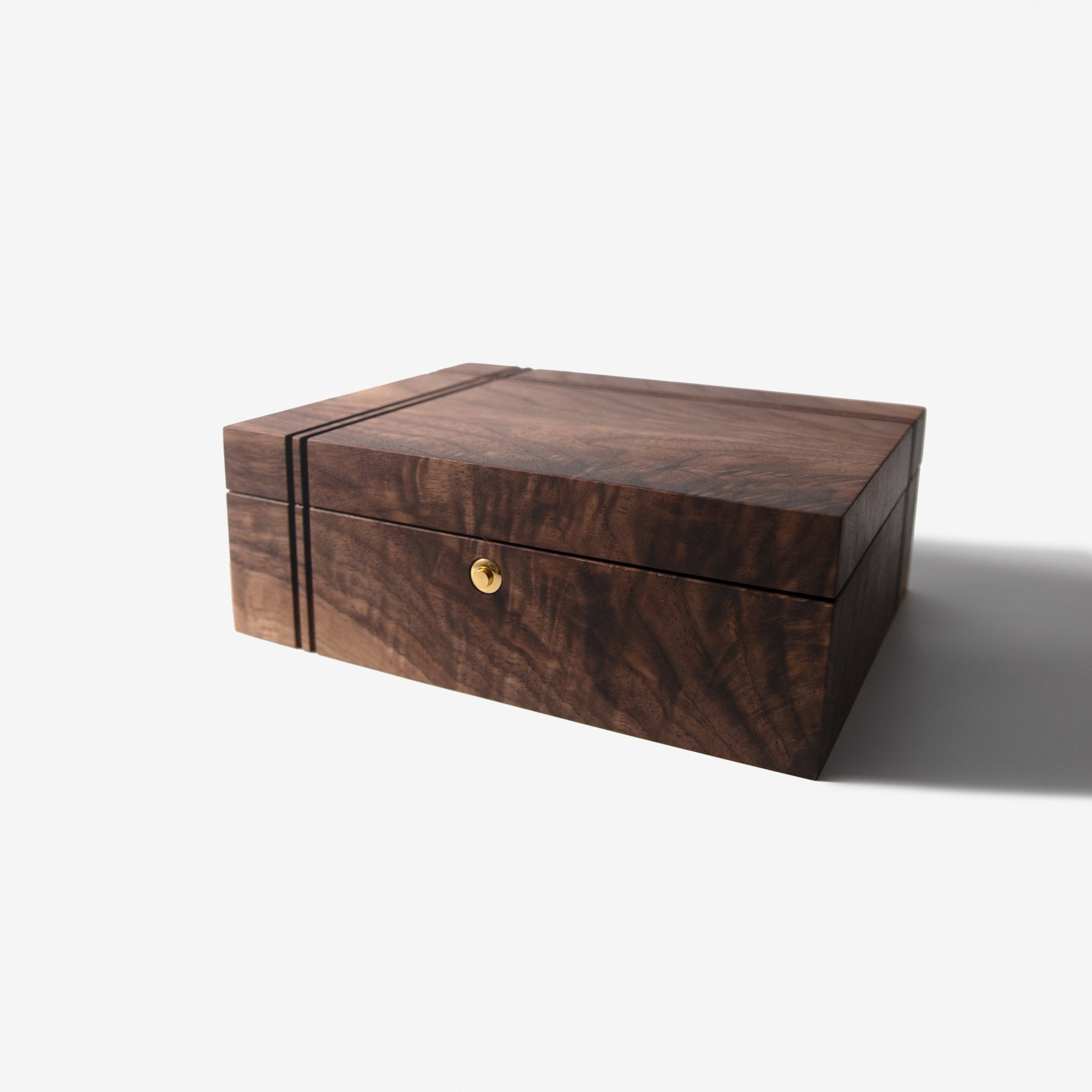 Keepsake Box | Black Walnut & Maple - Aware House