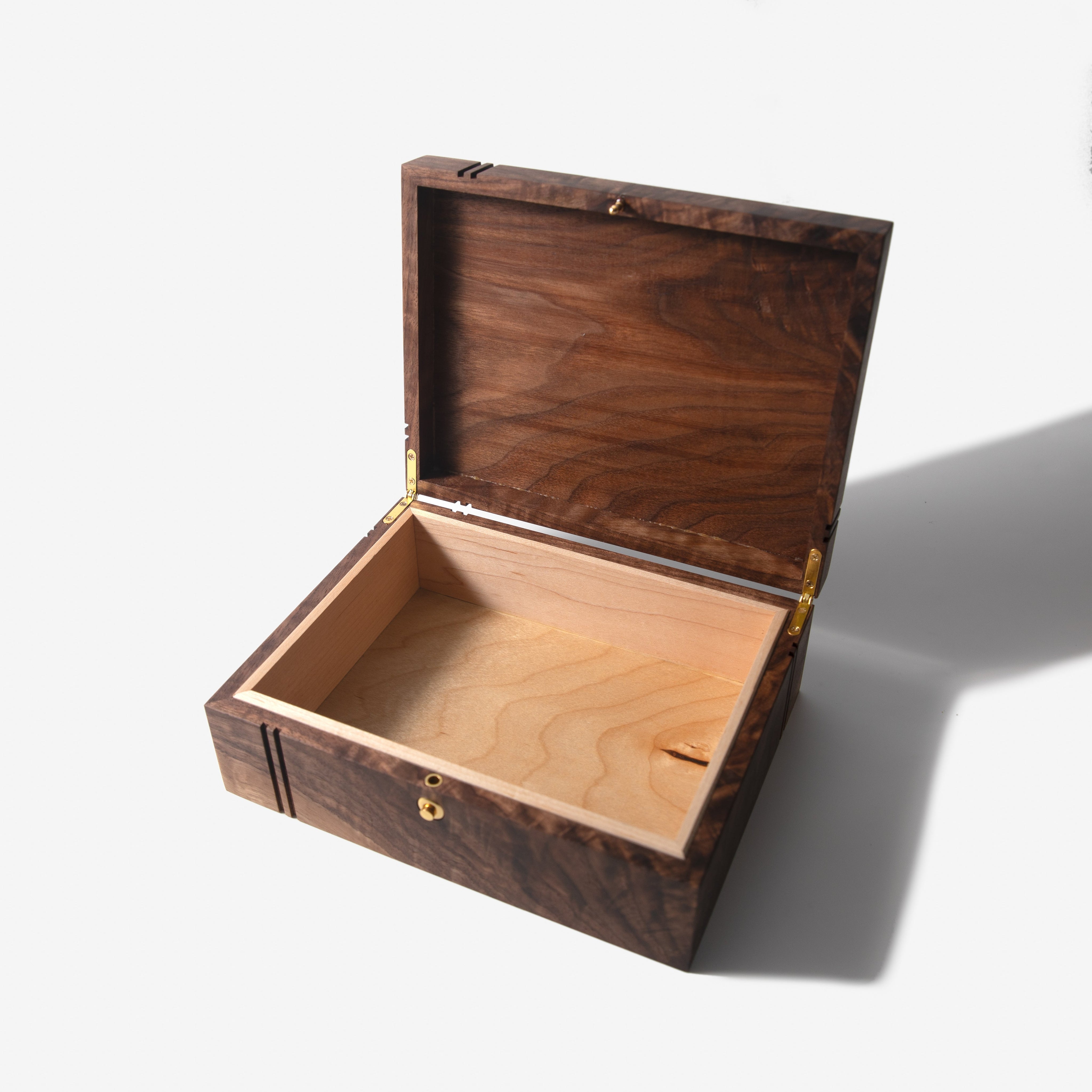 Keepsake Box | Black Walnut & Maple-zoom-10
