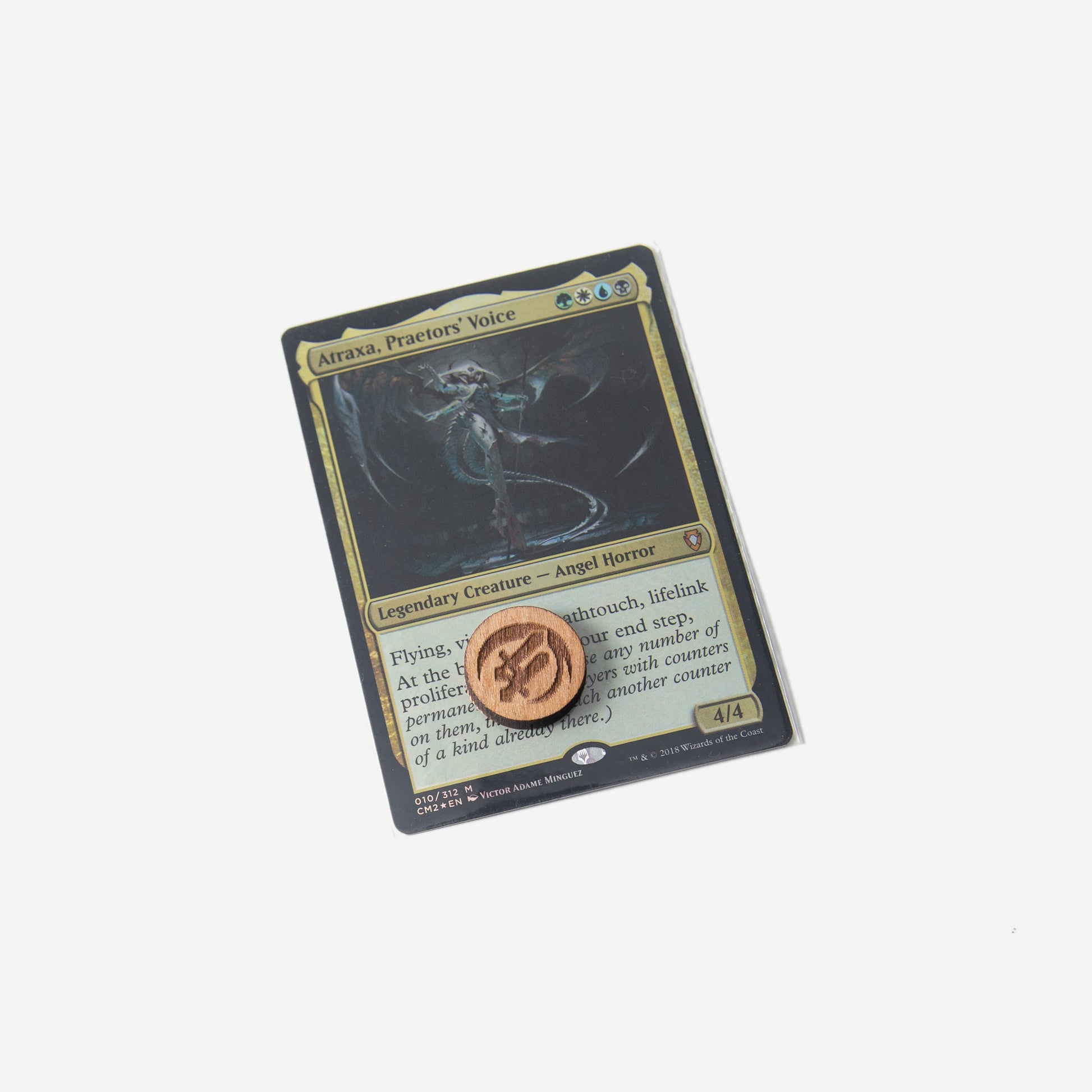 Magic: The Gathering | 66-Piece Counter & Token Set with Hardwood Case-8