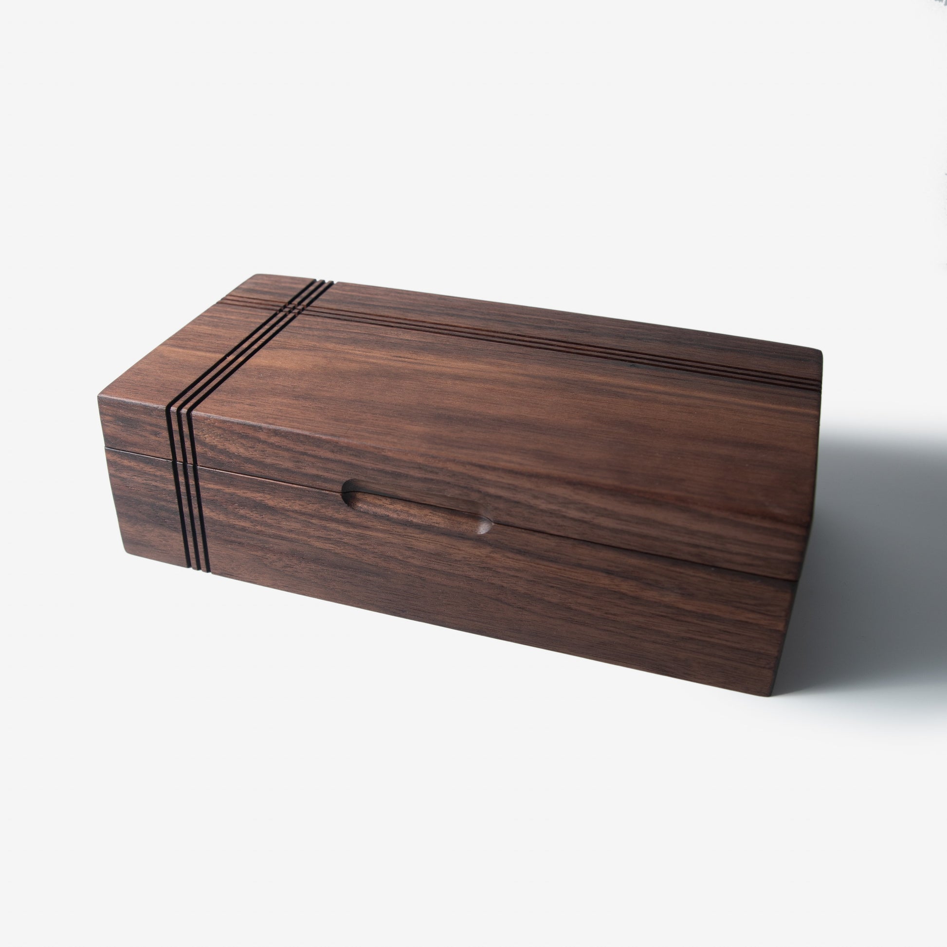 Tea Chest | Black Walnut | 8 Compartments-1