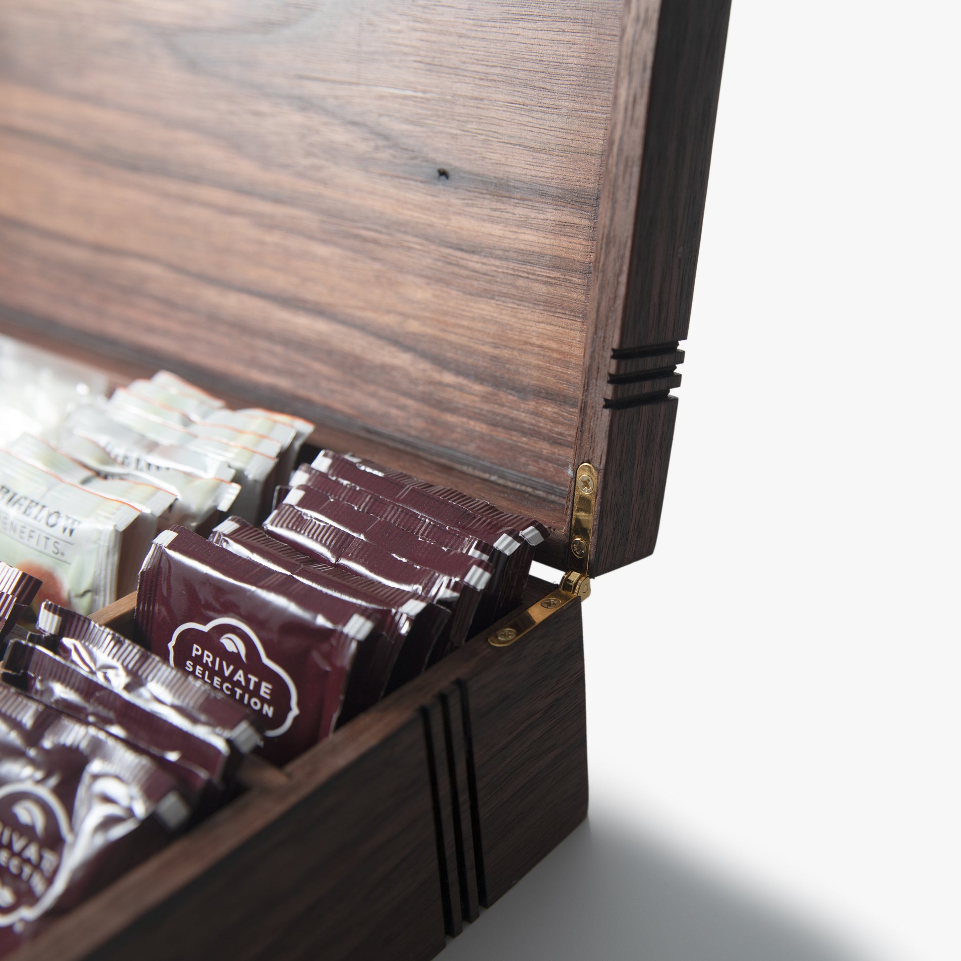 Tea Chest | Black Walnut | 8 Compartments-6