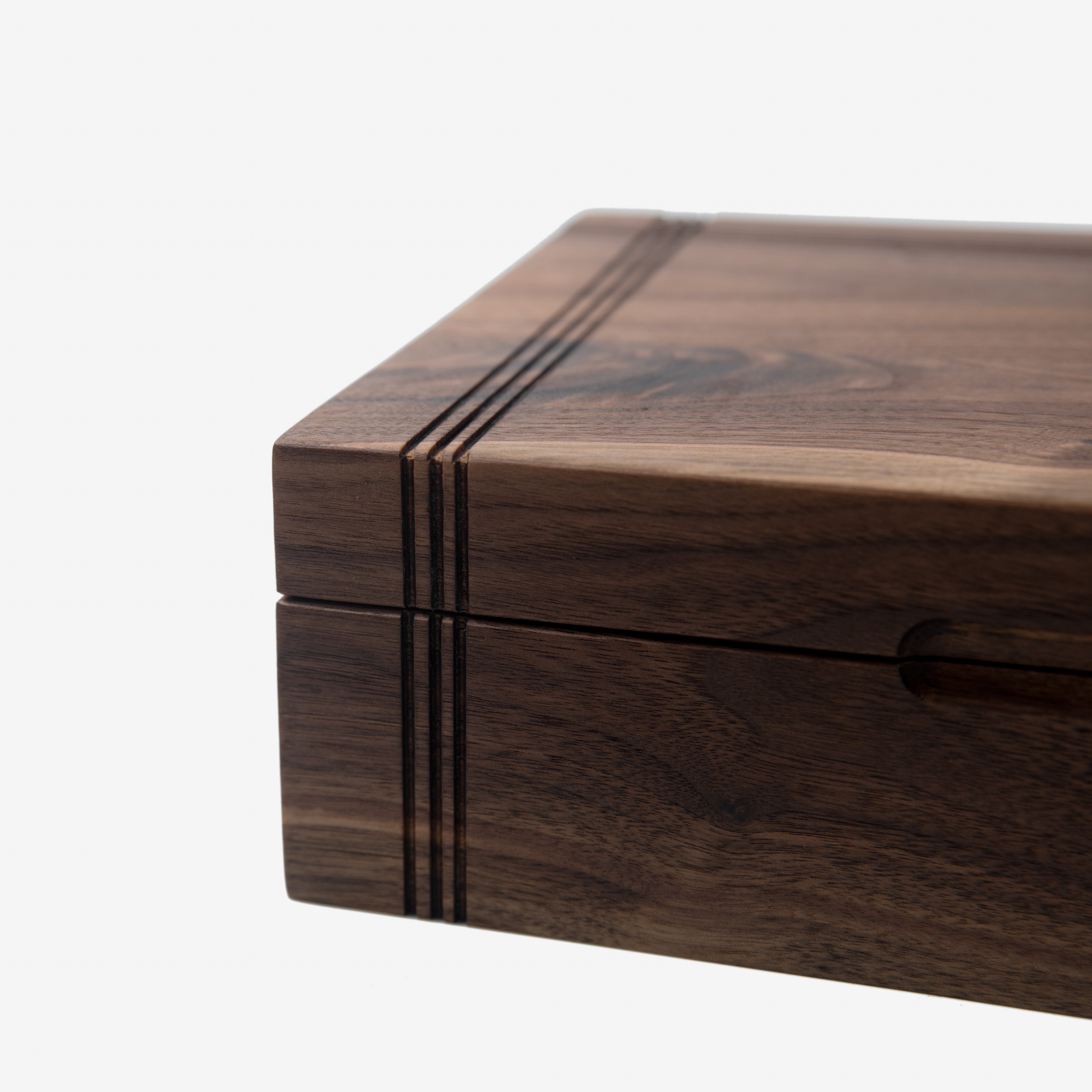 Tea Chest | Black Walnut | 12 Compartments-zoom-6