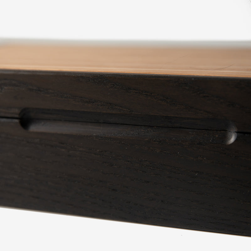 Watch Box | Black Ash & White Ash | 8 Compartments-zoom-