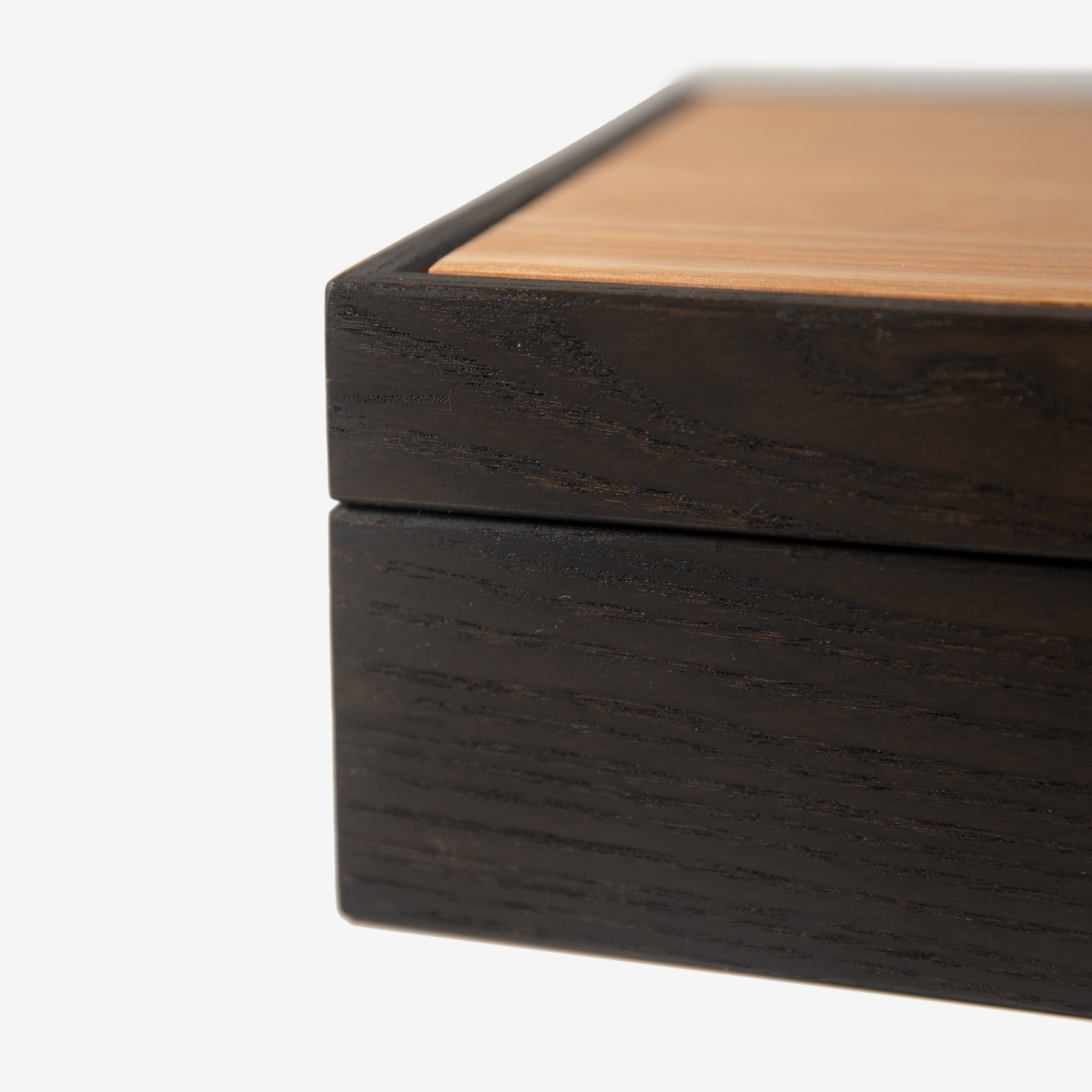 Watch Box | Black Ash & White Ash | 8 Compartments-zoom-7