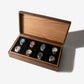 Watch Box |  Black Walnut and Oak | 8 Compartments
