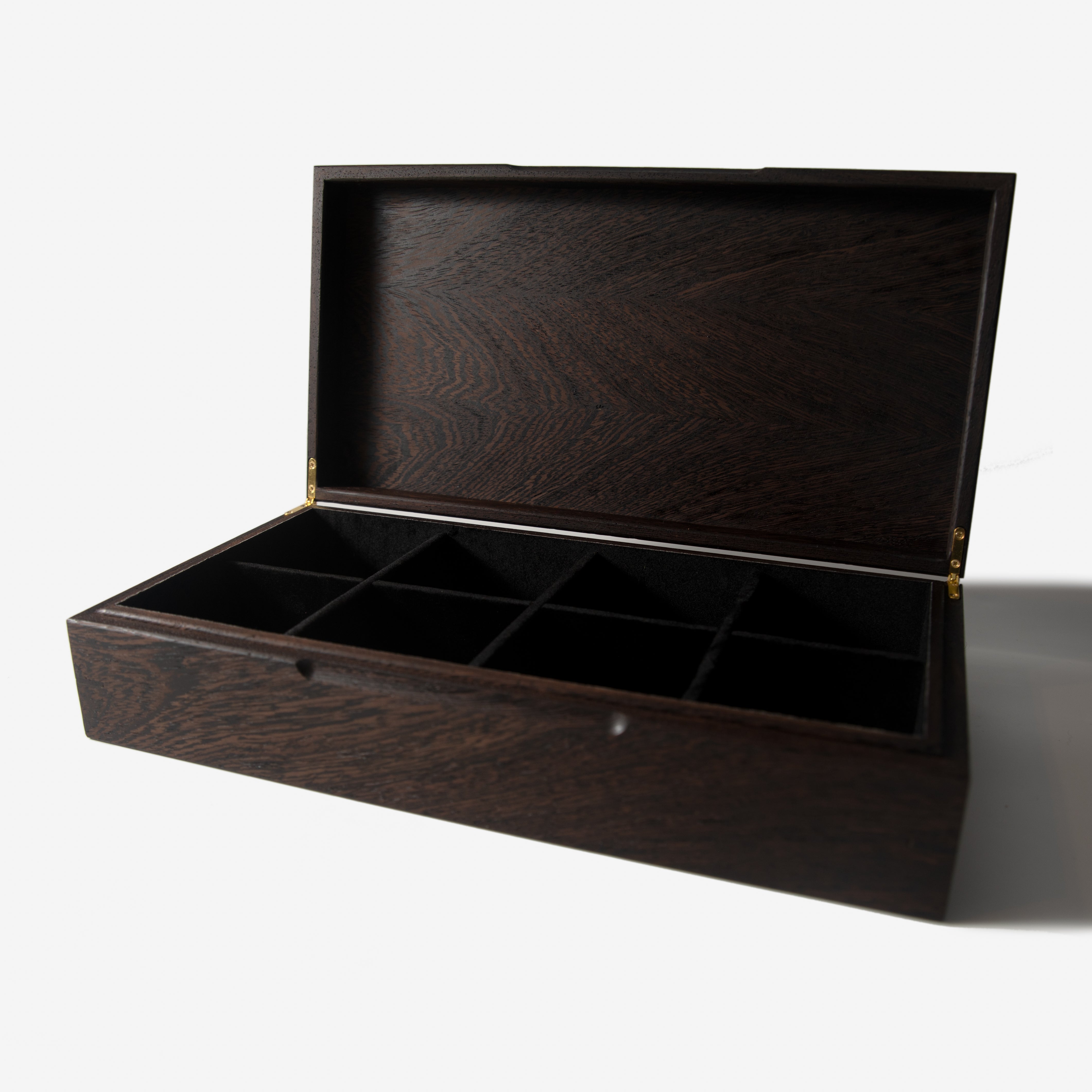 Watch Box - Wenge Hardwood - 8 Watch Compartments | AHS