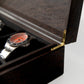 Watch Box |  Wenge Hardwood |  8 Watch Compartments