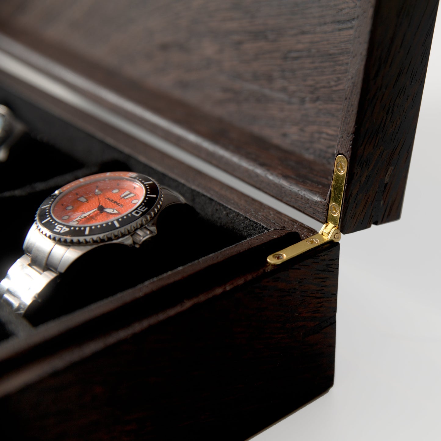 Watch Box |  Wenge Hardwood |  8 Watch Compartments