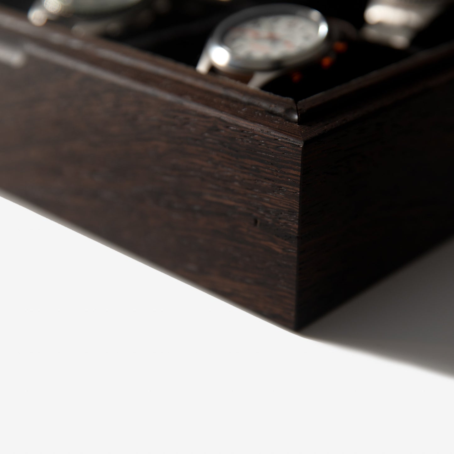 Watch Box |  Wenge Hardwood |  8 Watch Compartments