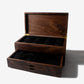 Watch Box with Drawer | Solid Black Walnut | 12 to 16 Watch Compartments