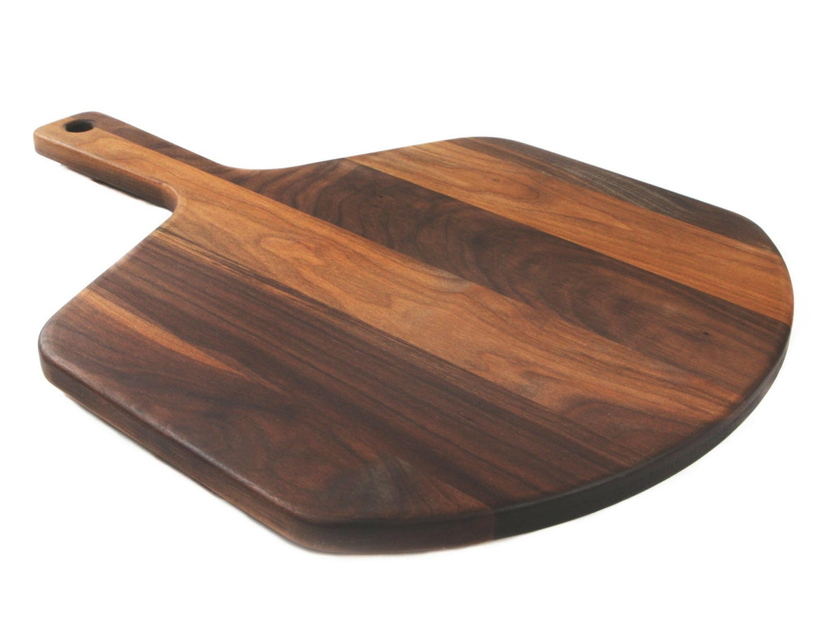 Walnut Pizza Peel | Wooden Pizza Paddle & Serving Board - Aware House - Refine Kitchenware -