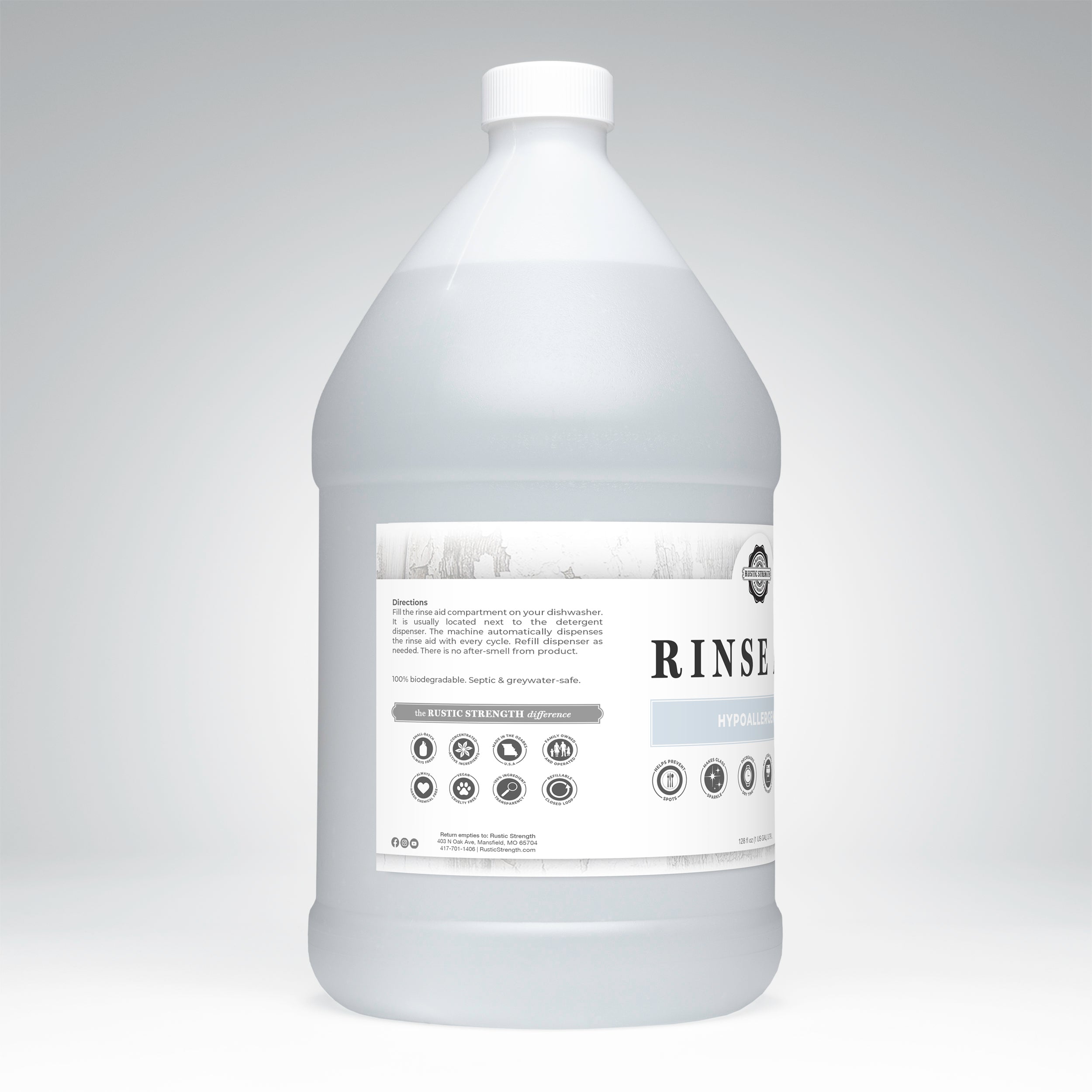 Rinse Aid for Automatic Dishwashers | Unscented-zoom-6