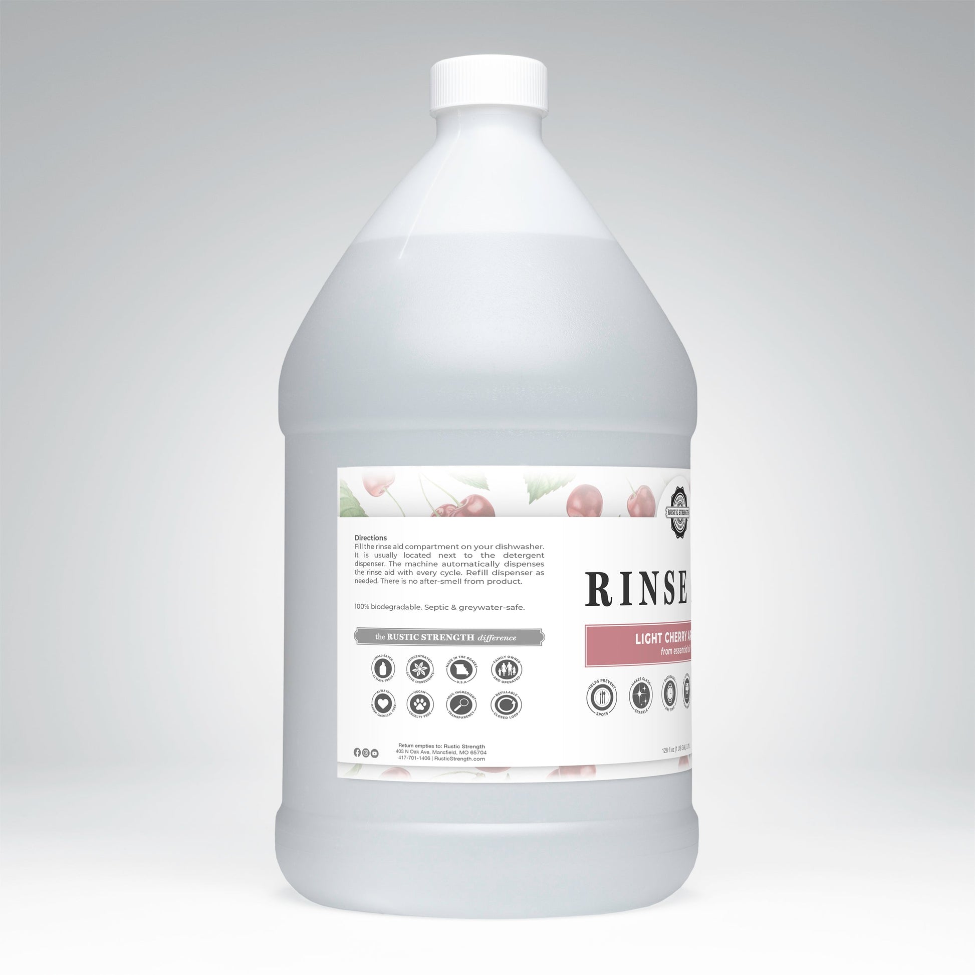Rinse Aid for Automatic Dishwashers | Light Cherry-6