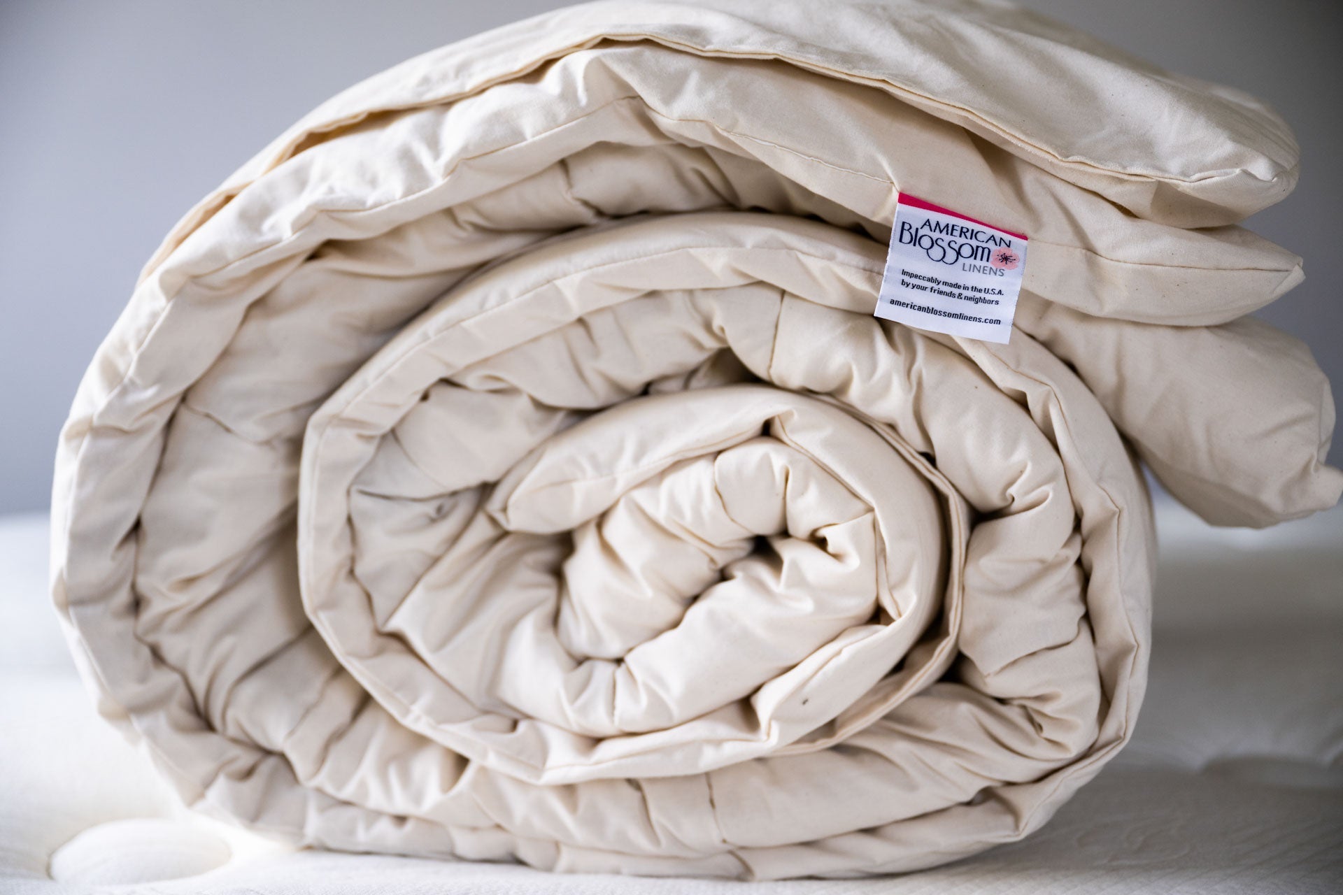 Natural Wool Bedding Duvet Insert / Comforter-zoom-4