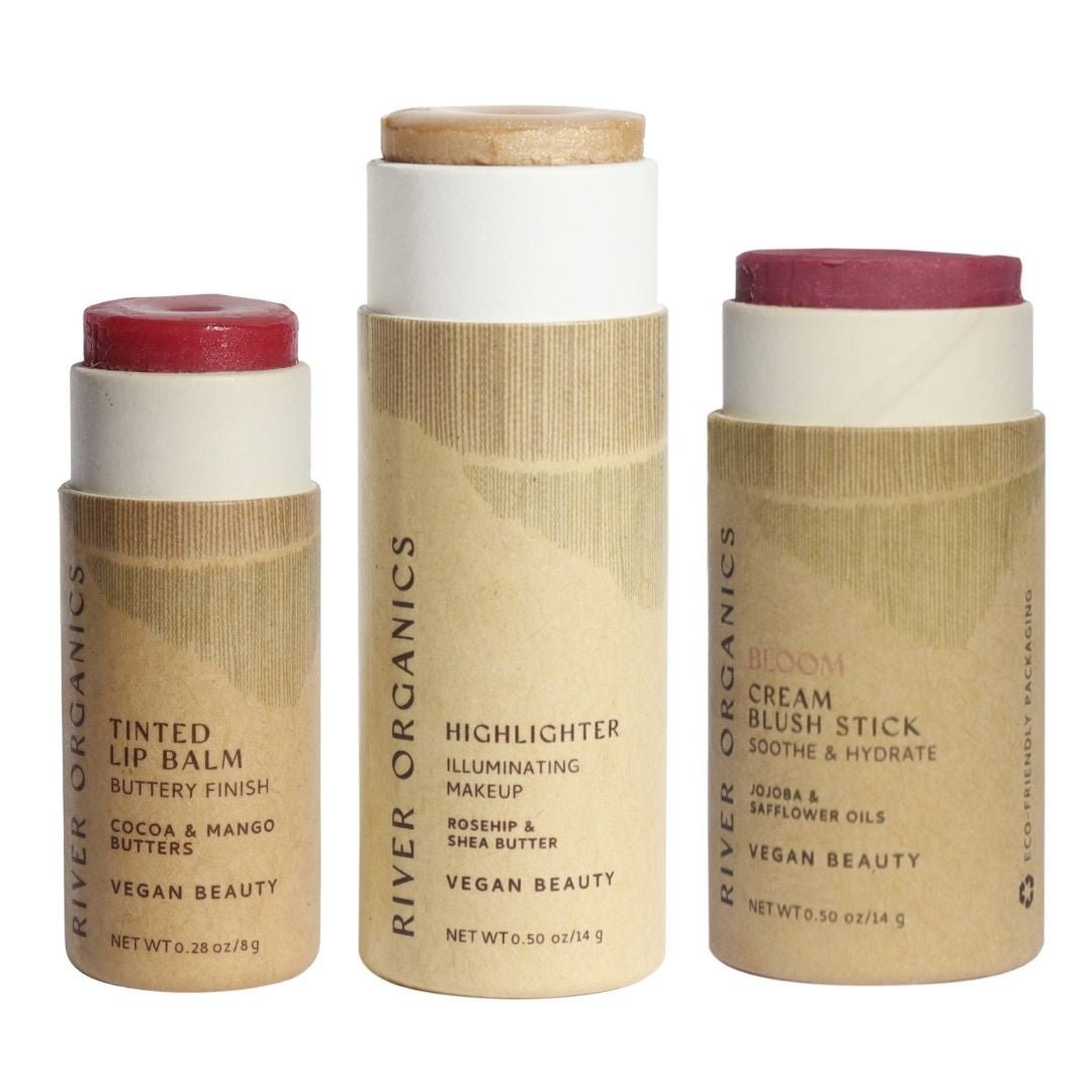 Lip Highlighter Blush Set