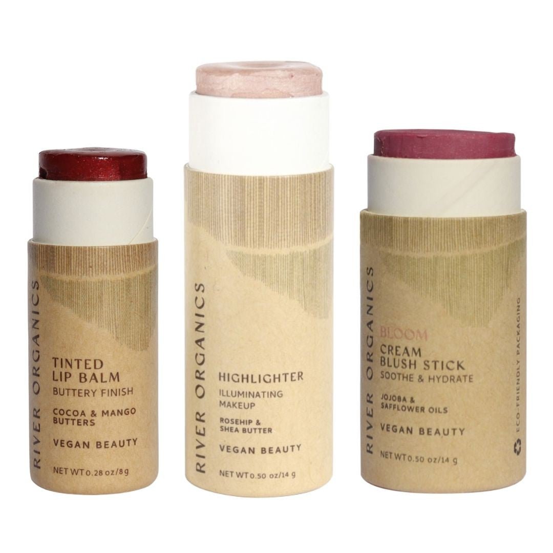 Lip Highlighter Blush Set