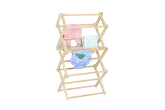 Flat Top Drying Rack | Solid Maple Folding Laundry Rack (Multiple Sizes) - Aware House