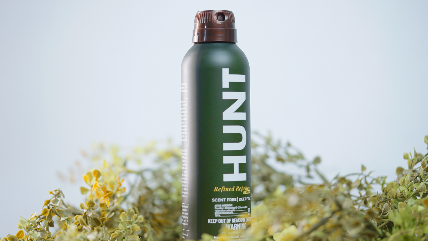 HUNT Insect Repellent Spray | Scent-Free, DEET-Free