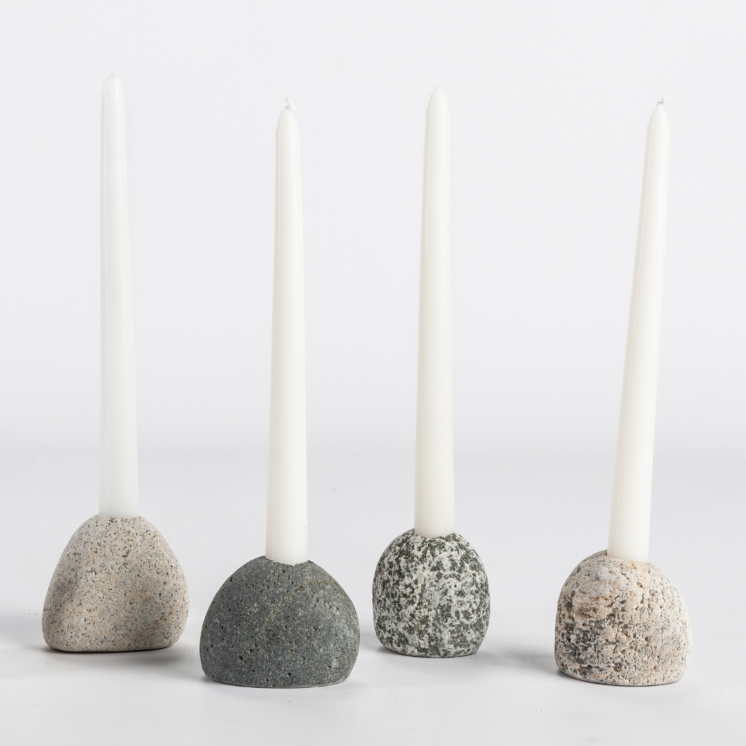 Candle Rock | Tapered Candleholder-1