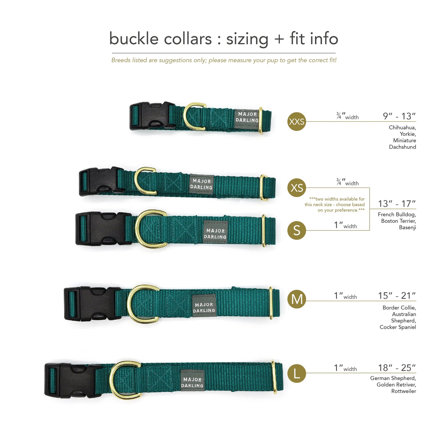 Basic Snap Dog Collar