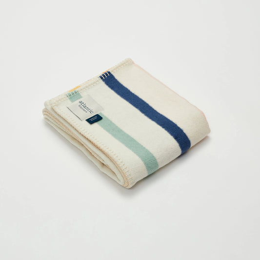 Seakind Stripe Recycled Cotton Baby Blanket