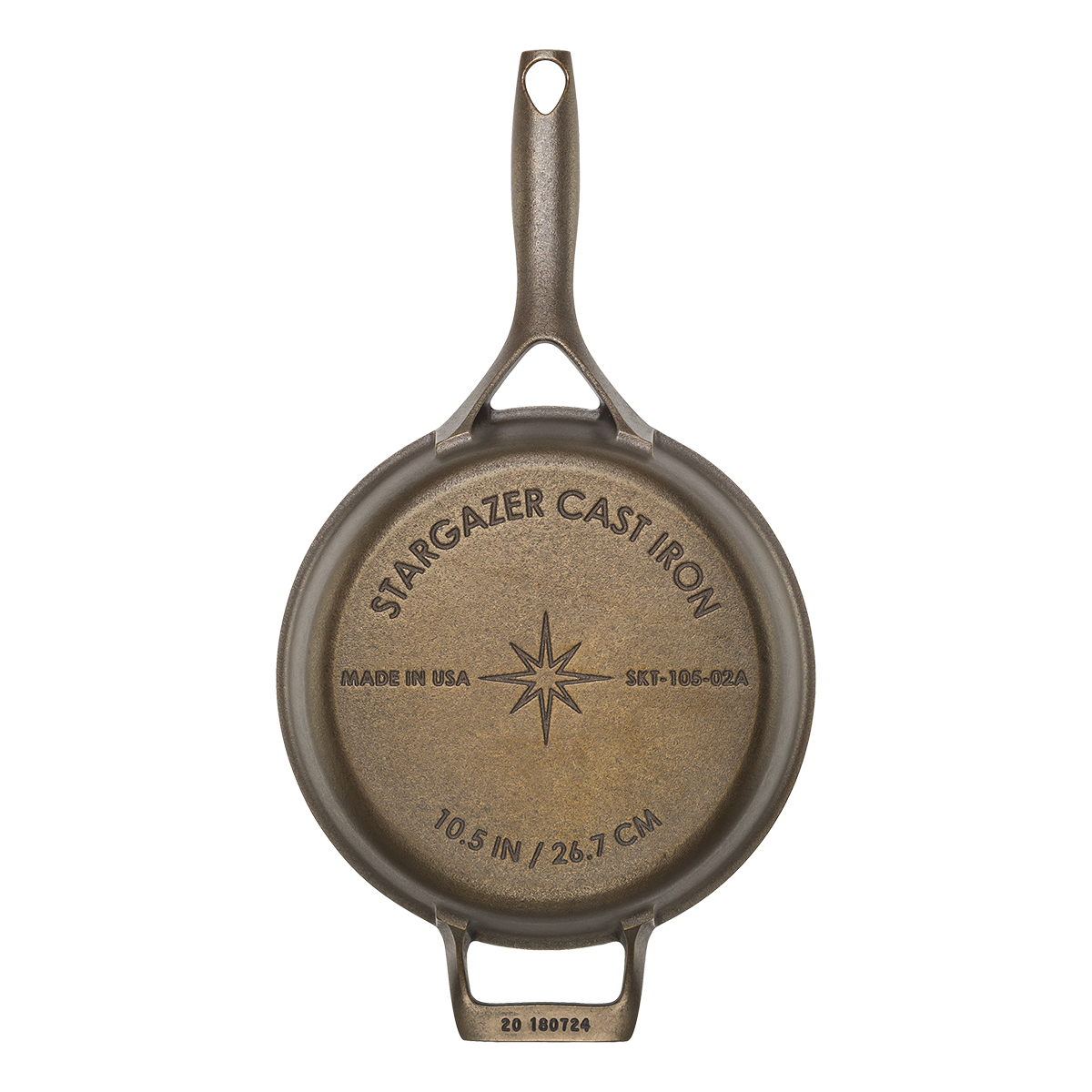 10.5-Inch Cast Iron Skillet-2
