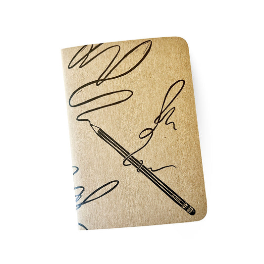 Block Print Pocket Notebook | Two Pack