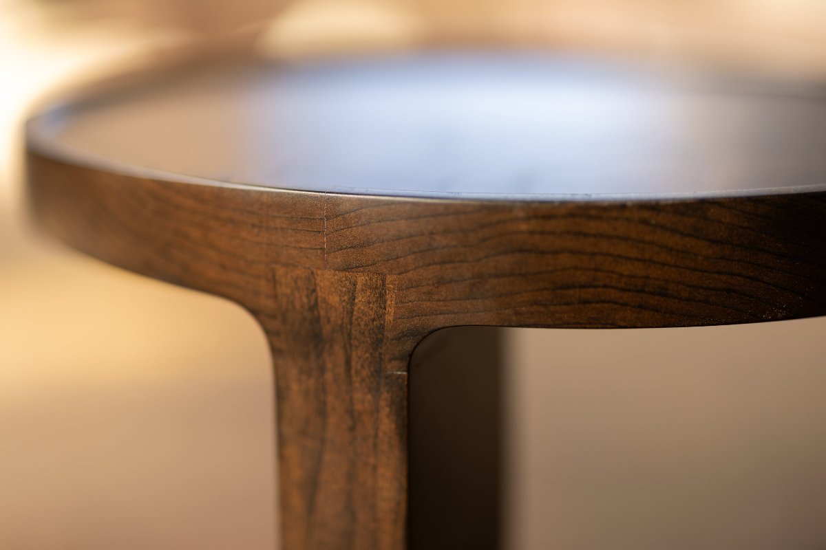 Dovetail Sofa Table | Modern Round C - Side Table - Aware House