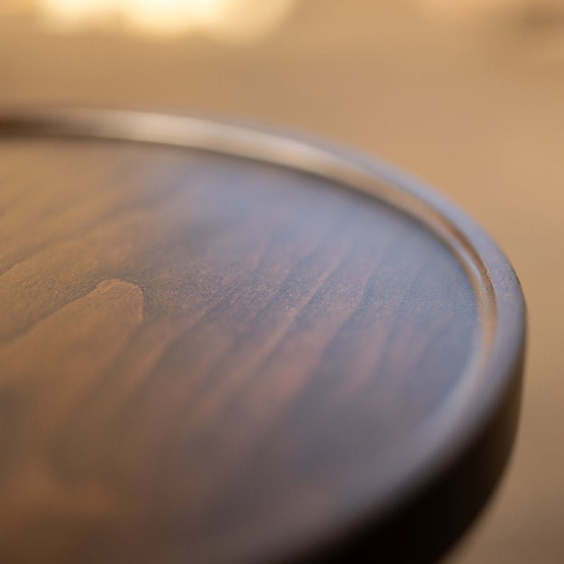 Dovetail Sofa Table | Modern Round C - Side Table - Aware House