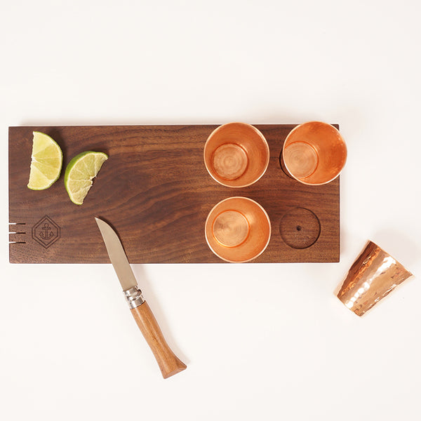 Copper Shot & Garnish Board | Sertodo X Son of a Sailor