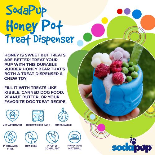 Honey Pot Dog eCup Treat Dispenser-4