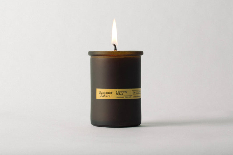 Souchong Debut Tallow Candle with Black Tea Absolute & Vetiver-zoom-