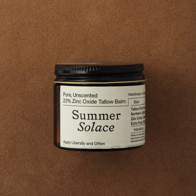 23% Non-Nano Zinc Tallow Balm | Pure Unscented