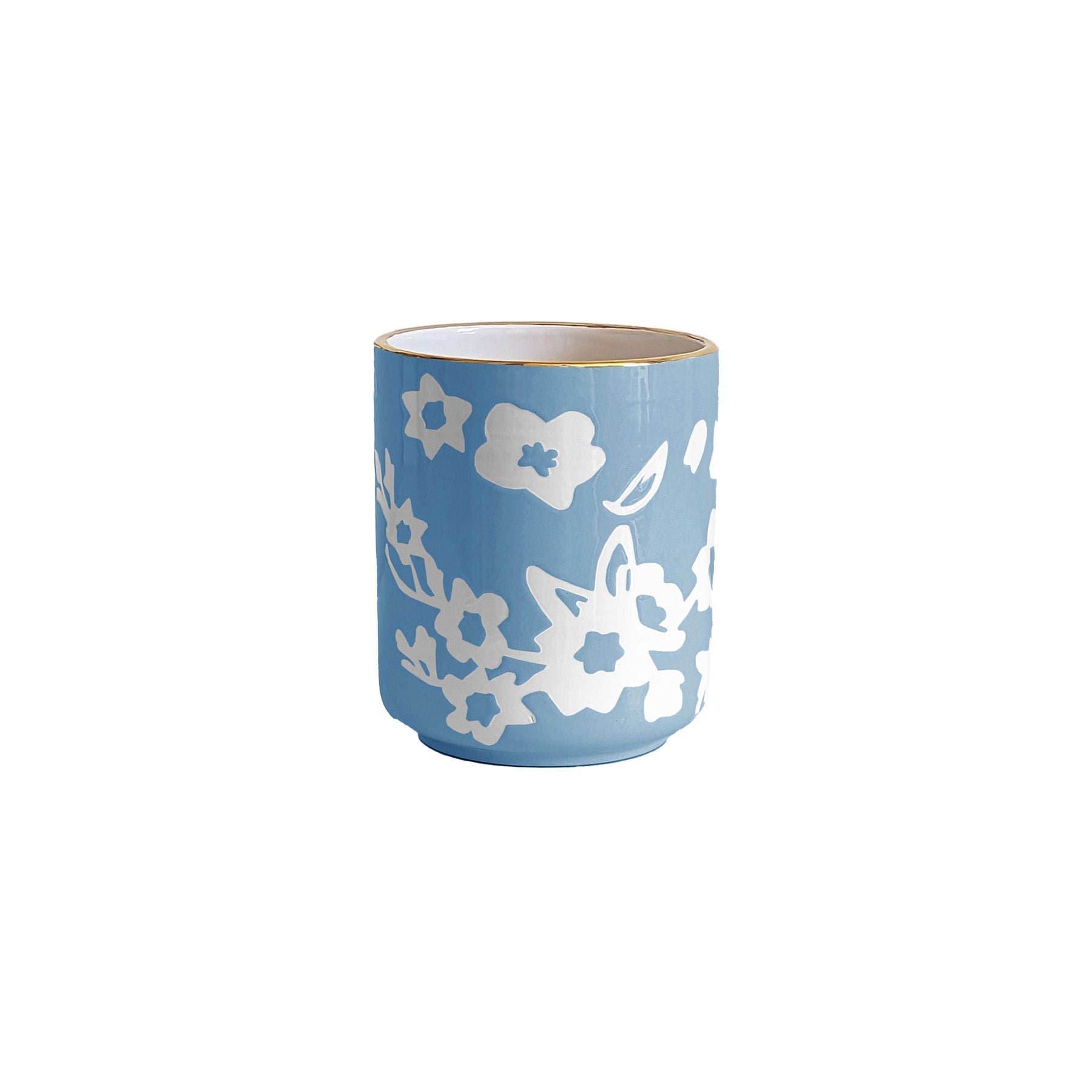 Sakura Vase with 22K Gold Accent - Aware House
