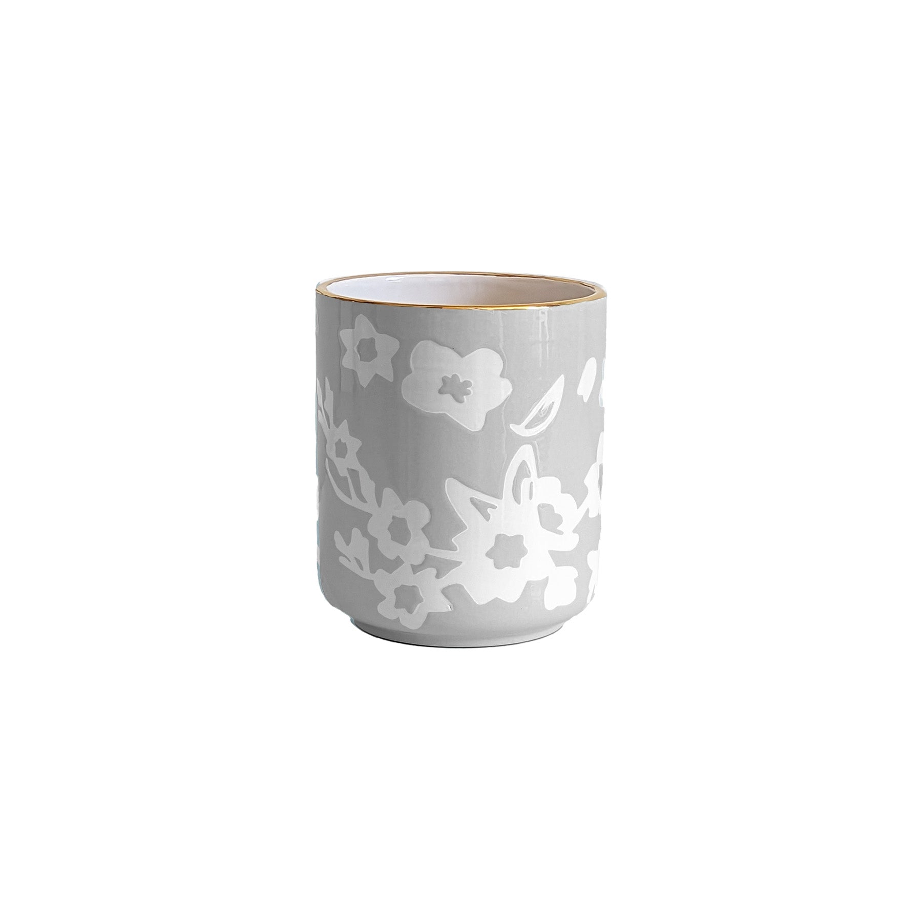 Sakura Vase with 22K Gold Accent - Aware House