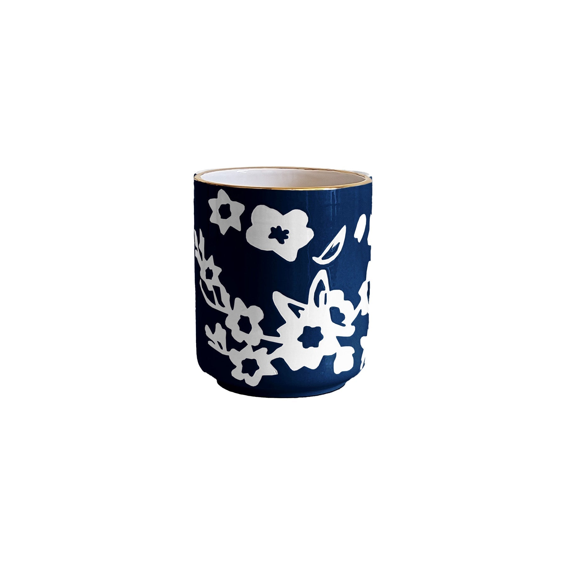 Sakura Vase with 22K Gold Accent - Aware House